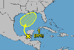 Gulf disturbance 7am Sept 4