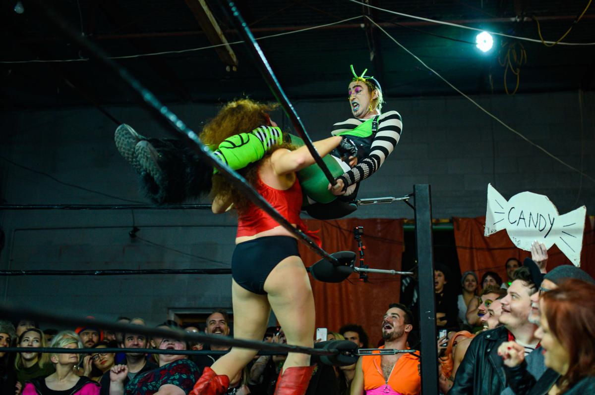 Choke Hole looks for romance in Valentine’s Day queer wrestling show