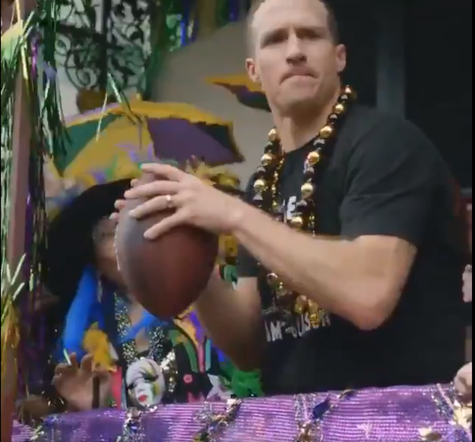 drew brees jersey commercial