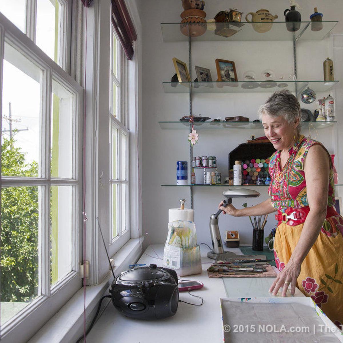 Nevada Barr Trades Pen For Paintbrush To Decorate Her New Orleans Home Home Garden Nola Com