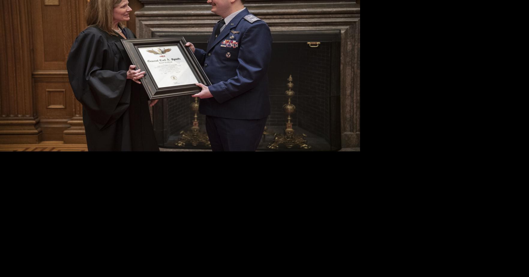 A top U.S. jurist presents prestigious Civil Air Patrol award to ...