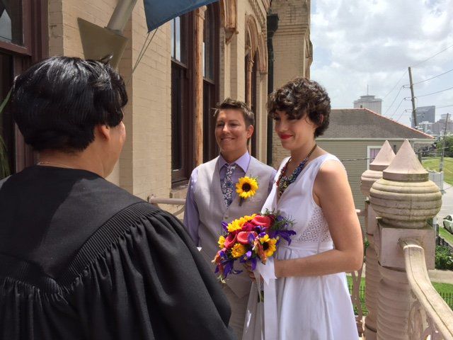 Algiers Courthouse Elopement in New Orleans