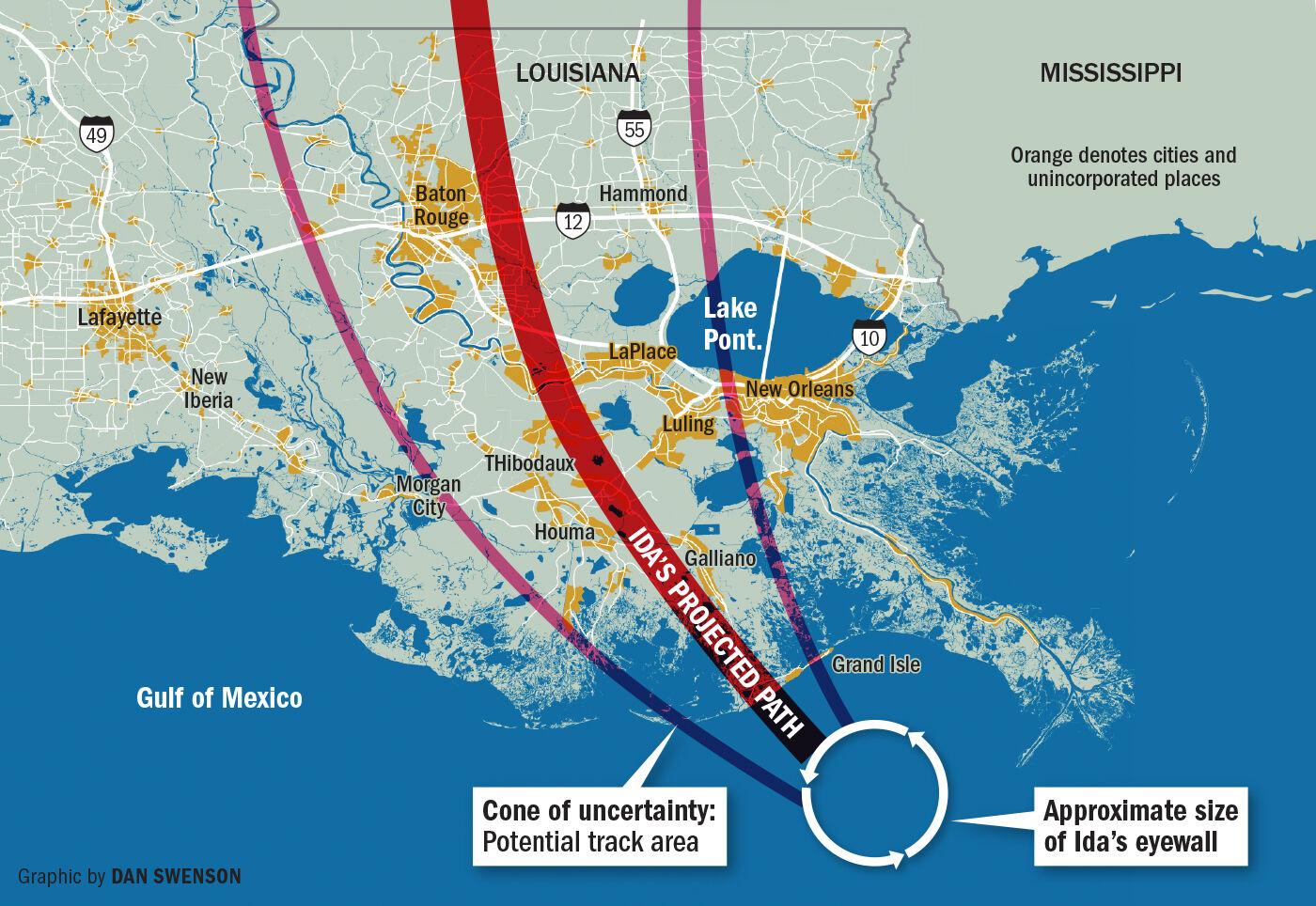 More than half of Terrebonne Parish evacuated ahead of Hurricane Ida