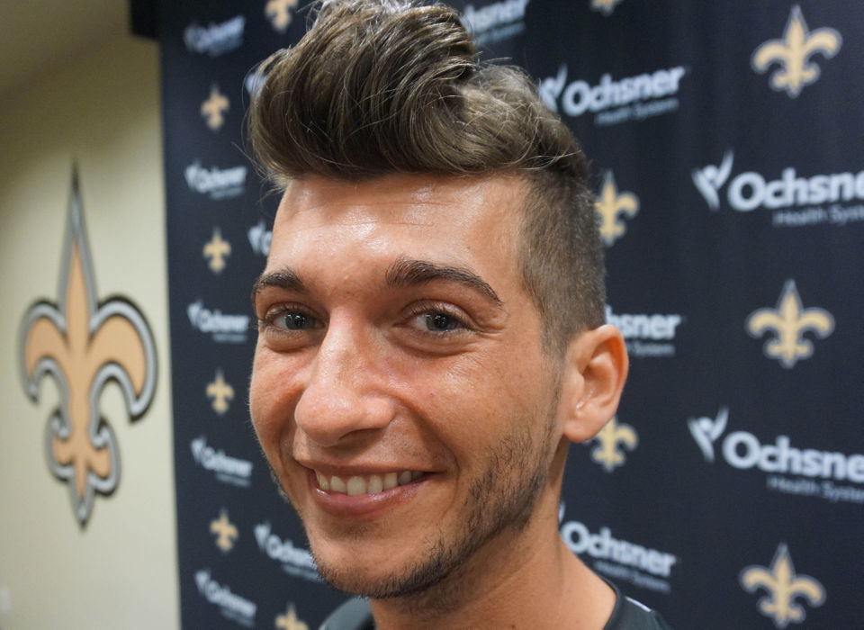 Meet Mr. Jesse Hernandez, the first male Saintsation, Saints