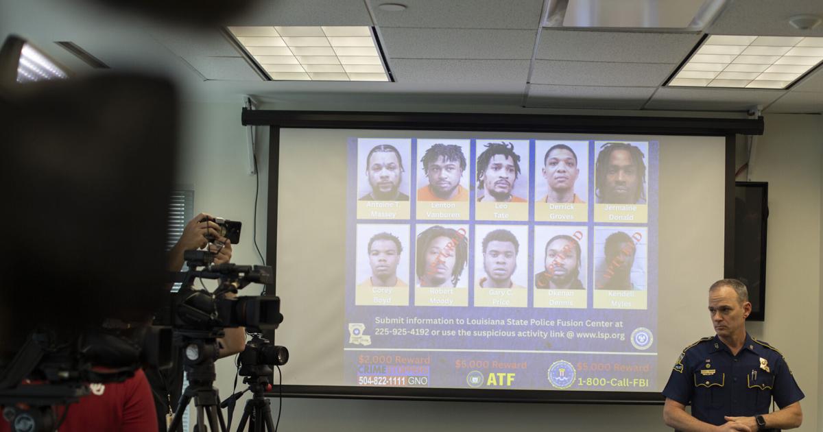 Antoine Massey captured six weeks after historic New Orleans jailbreak, state police say