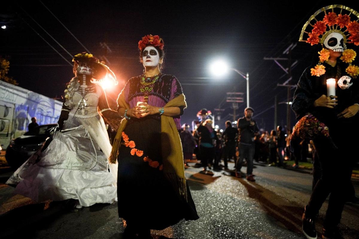 Dreamy Day of the Dead parade blends Mexican and New Orleans traditions