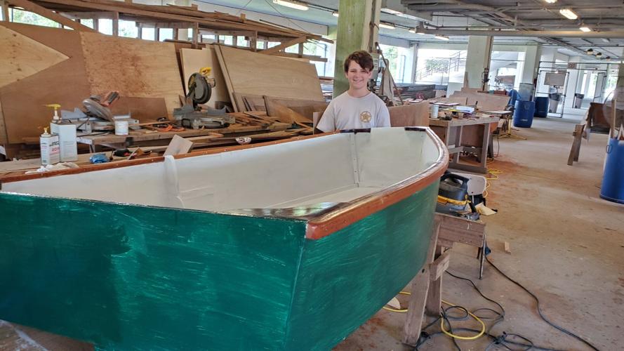 Kids' boatbuilding class at maritime museum in Madisonville is more than just the usual summer