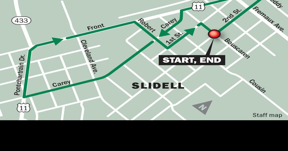 slidell st patricks day parade route