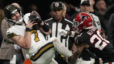 Saints and Falcons meet in key NFL Week 18 game