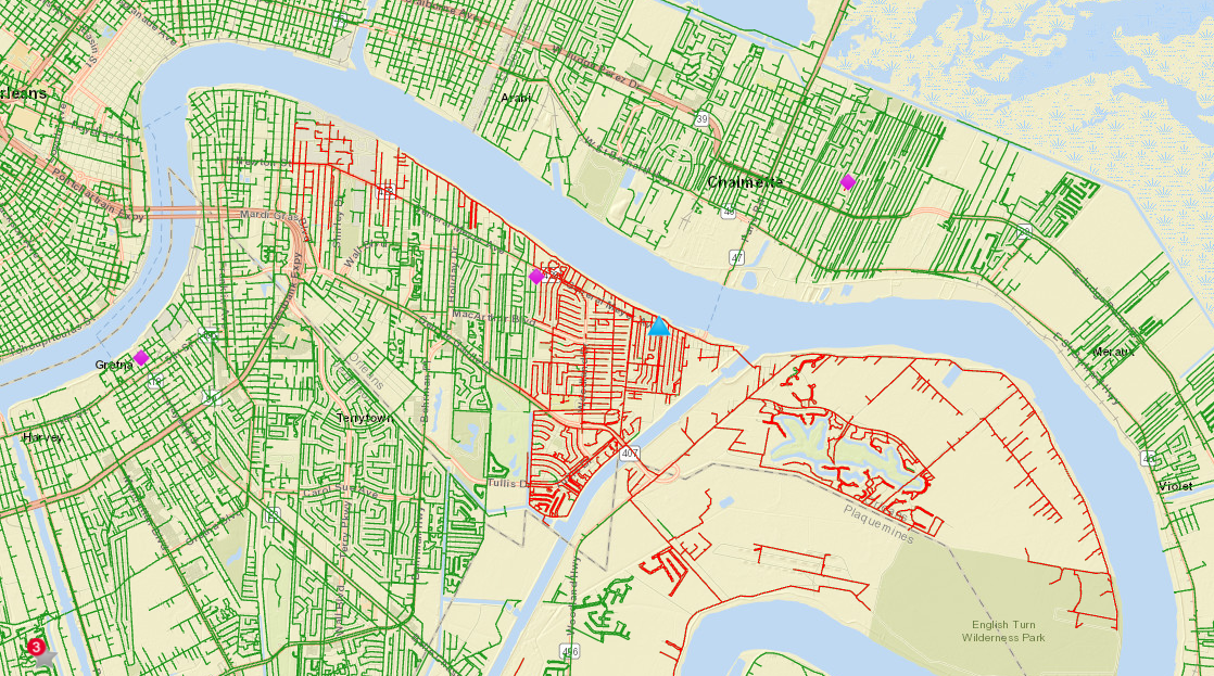 Over 9,000 without power in Algiers after fire at substation | News ...