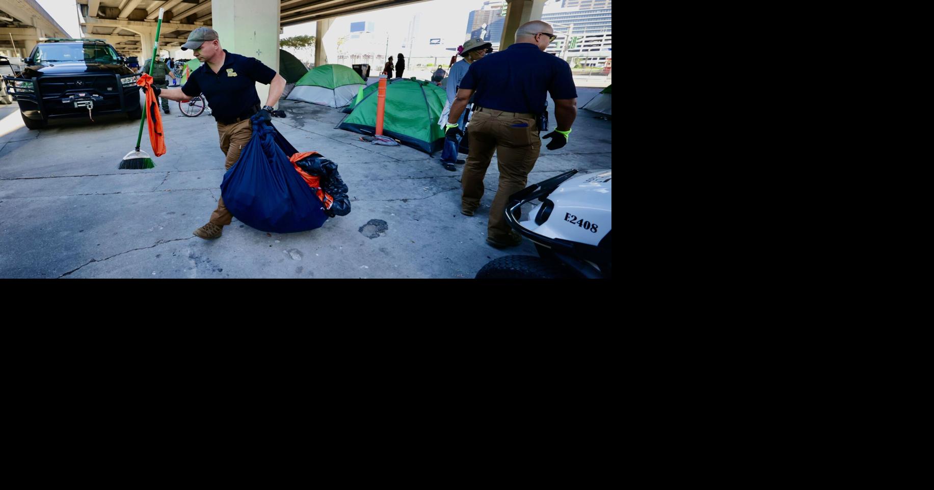 State Police close New Orleans' homeless encampment News