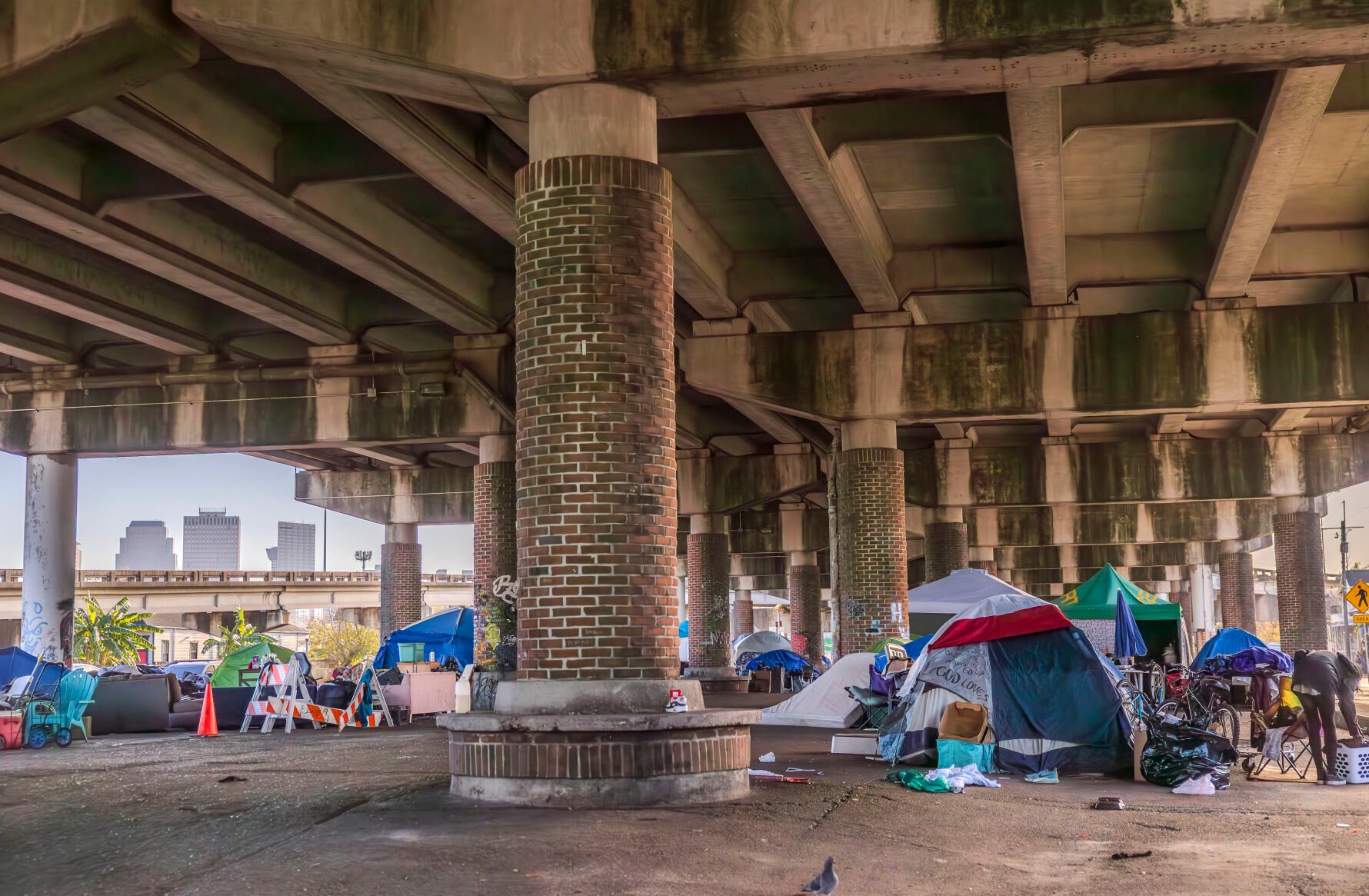 New Orleans Plan To Clear Homeless Camps Hits Snags | Local Politics ...