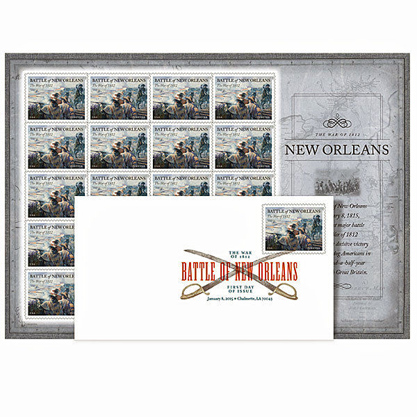 U.S. Postal Service to launch War of 1812 Battle of New Orleans