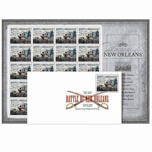 U.S. Postal Service to launch War of 1812 Battle of New Orleans stamp