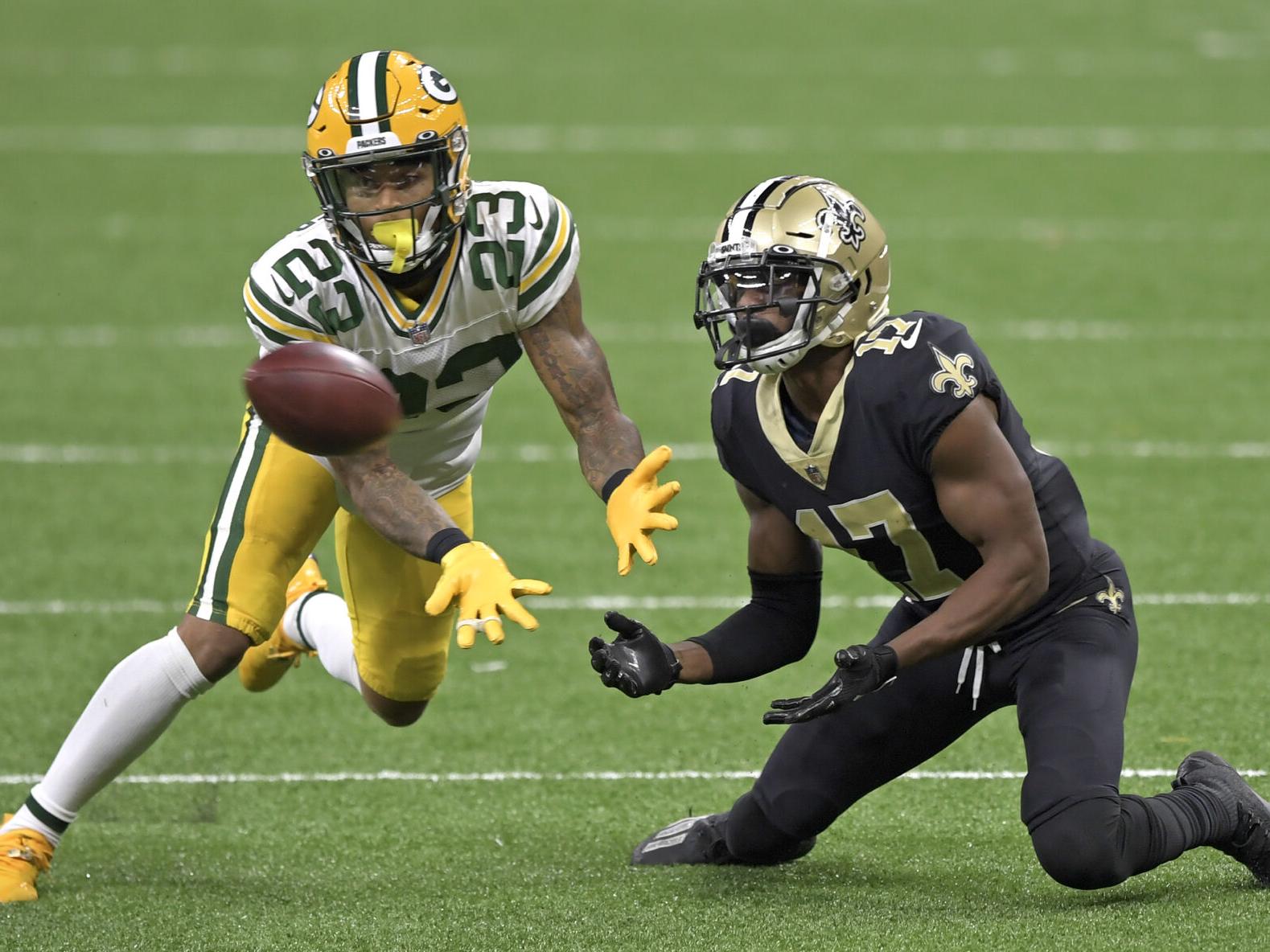 Saints Snap Counts A Look At Wide Receivers Offensive Line General Defensive Usage In Loss To Packers Saints Nola Com