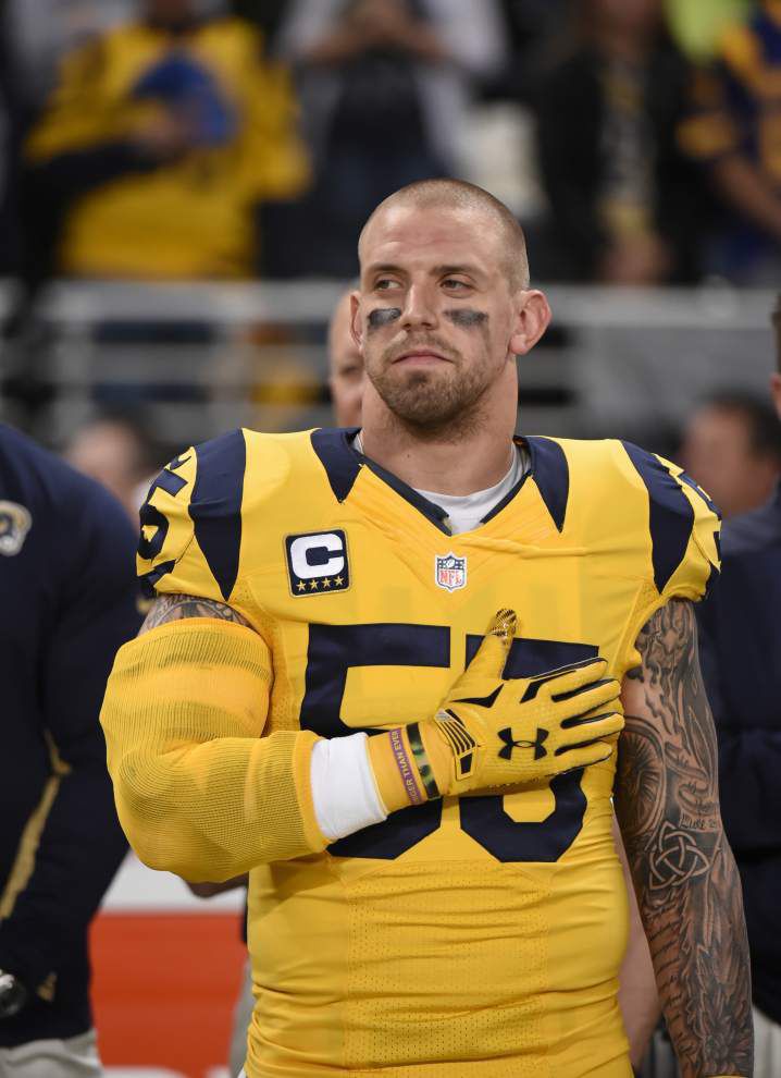 'No weaknesses': James Laurinaitis is ready to show the Saints he's ...