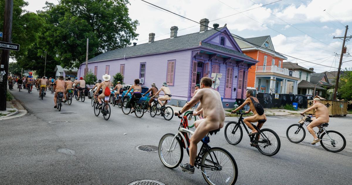 Photos: World Naked Bike Ride rolls as a reminder of cyclists' vulnerability