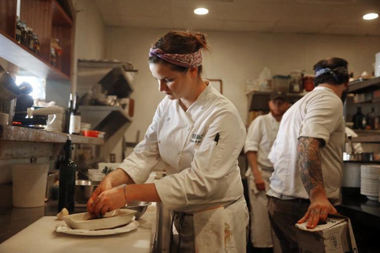 Food demonstrations at the New Orleans Jazz Fest are the flavor of the