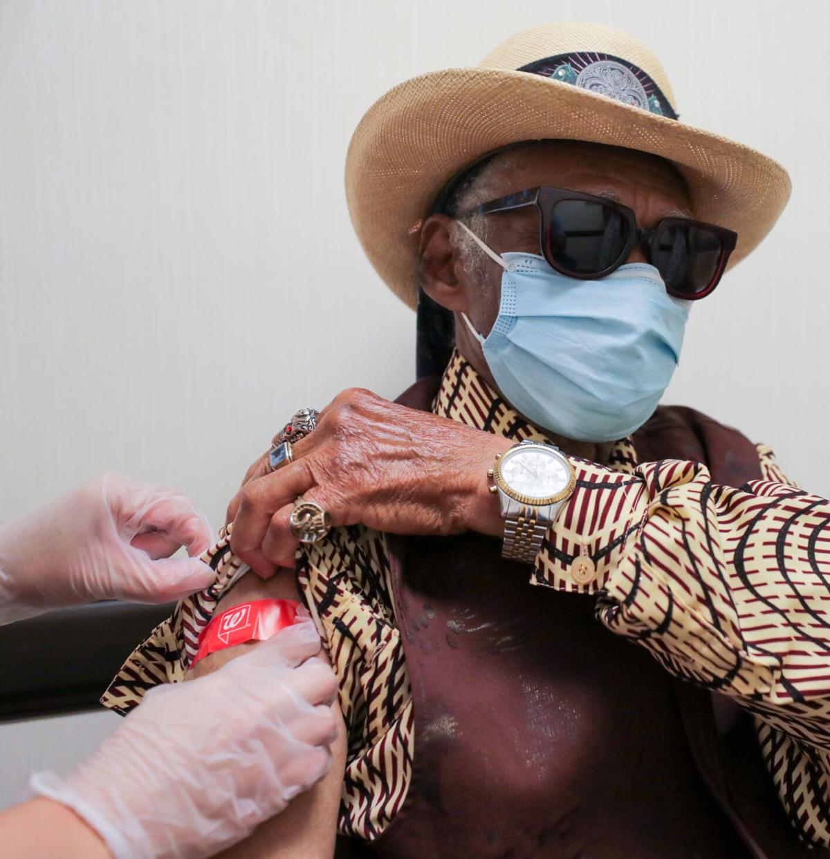 Little Freddie King gets the COVID vaccine: 'I done made up my mind to get the shot' | Music ...