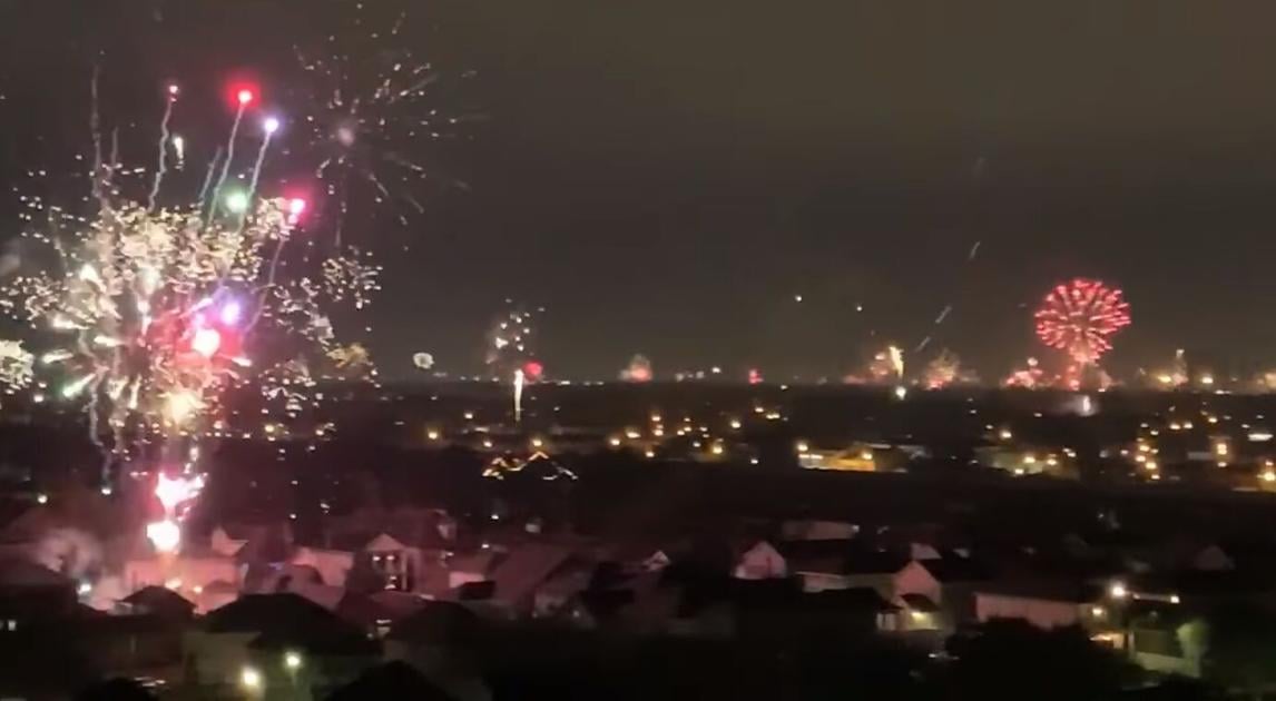 Watch: Despite the cancellation of New Year’s Eve fireworks, the sky over New Orleans was not dark |  News
