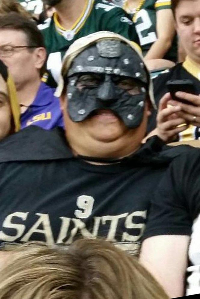 Who is Saints superfan Whistle Monsta - Axios New Orleans