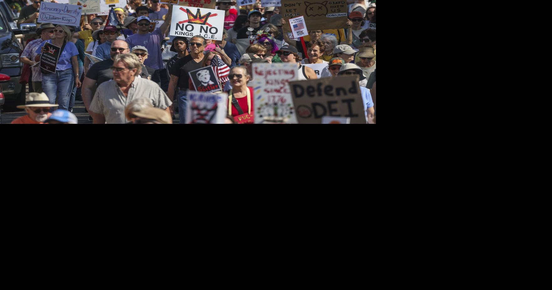 'Your civil rights moment': Thousands join ‘No Kings’ rally in New Orleans