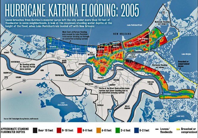 Harvey's 2-day rain in Houston is 3 times floodwater pumped from New ...