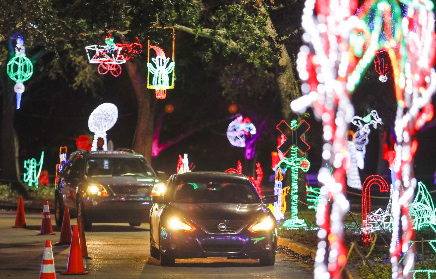 Christmas lights in Metairie