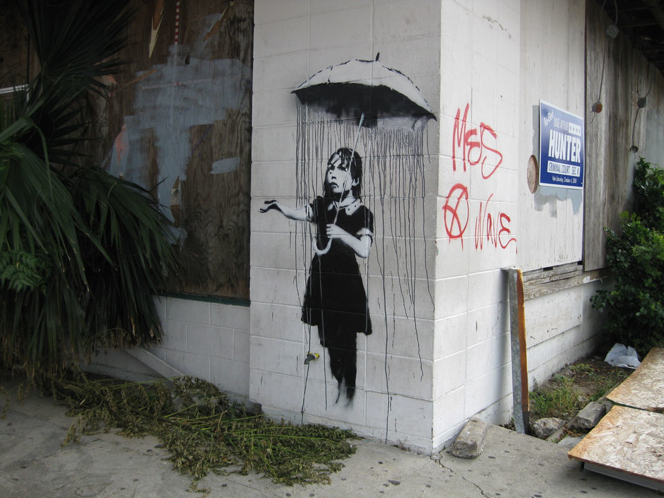 See 11 Of Banksy S New Orleans Paintings From 08 Archive Nola Com