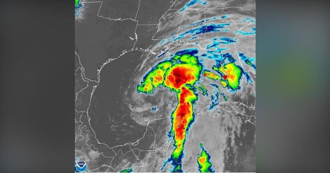 Tropical Storm Cristobal's impacts in south Louisiana: rain, surge ...