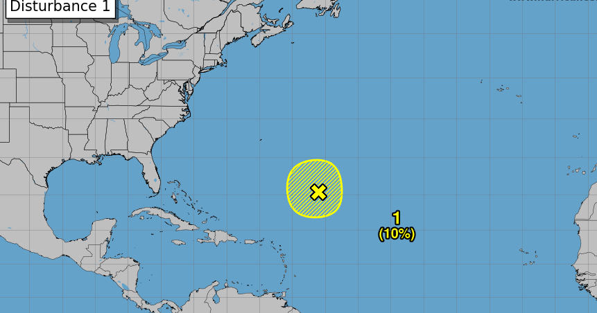 Pre-hurricane season Atlantic disturbance not a threat | Hurricane ...