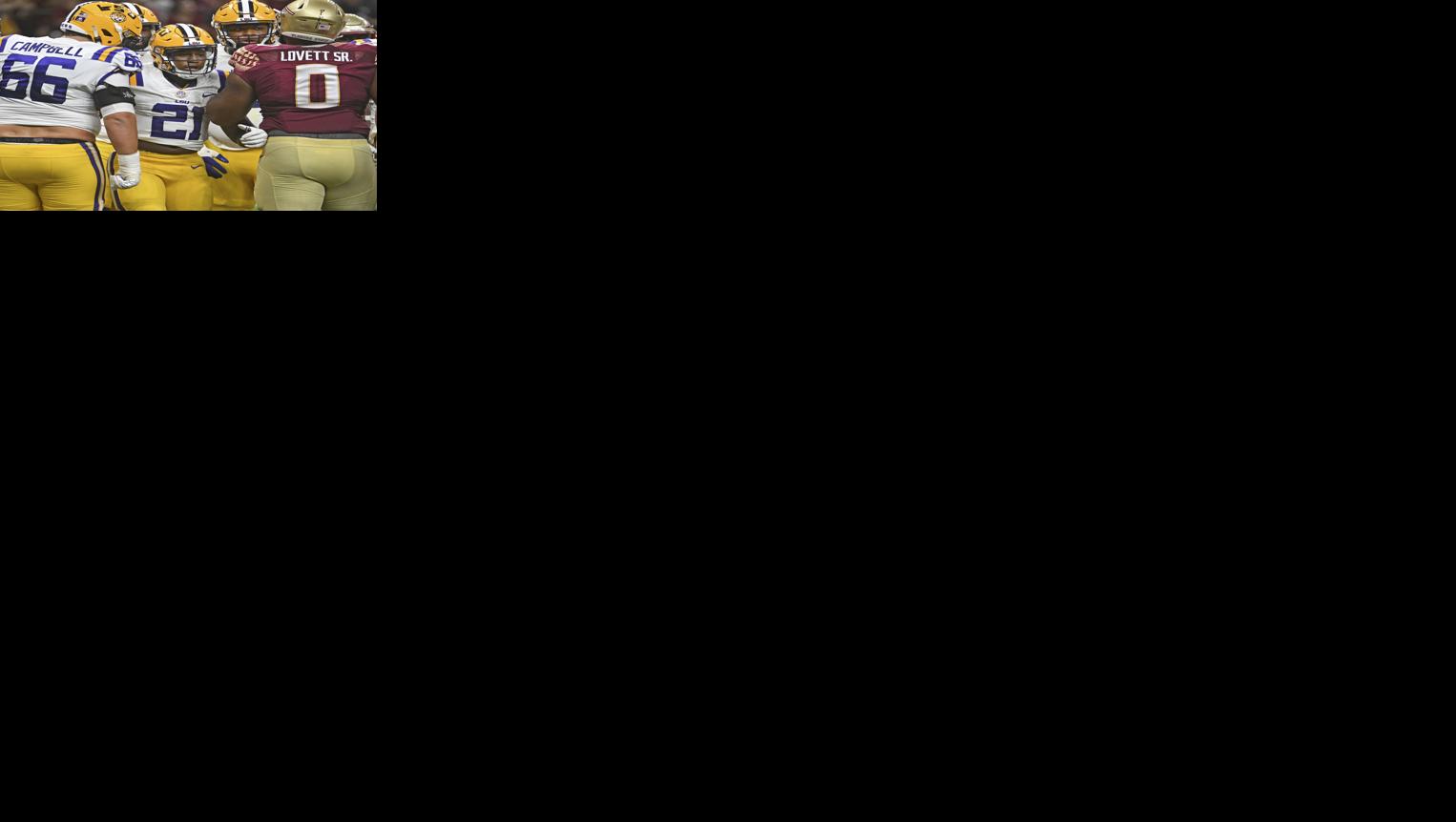 LSU vs. Florida State is the biggest game of the weekend. Here's the AP