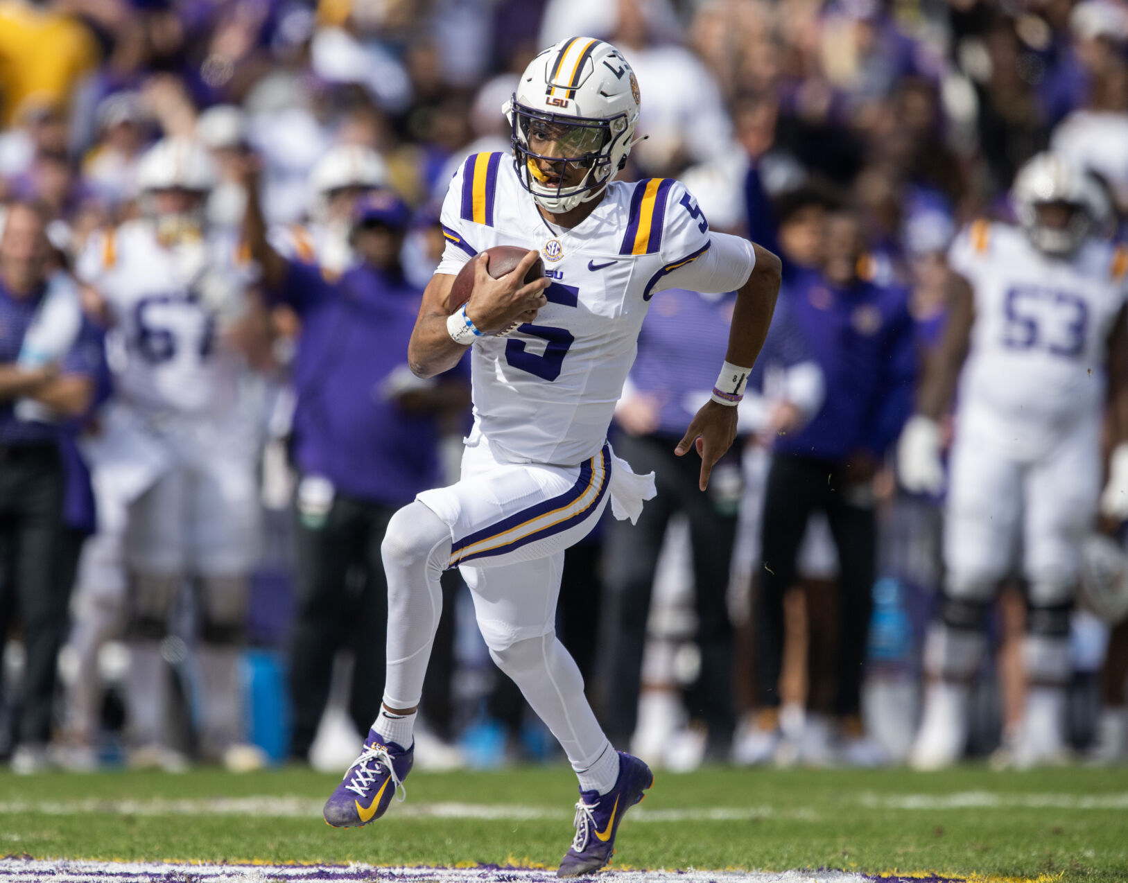 Jayden Daniels' Running Ability Sets Him Apart As A QB | LSU | Nola.com