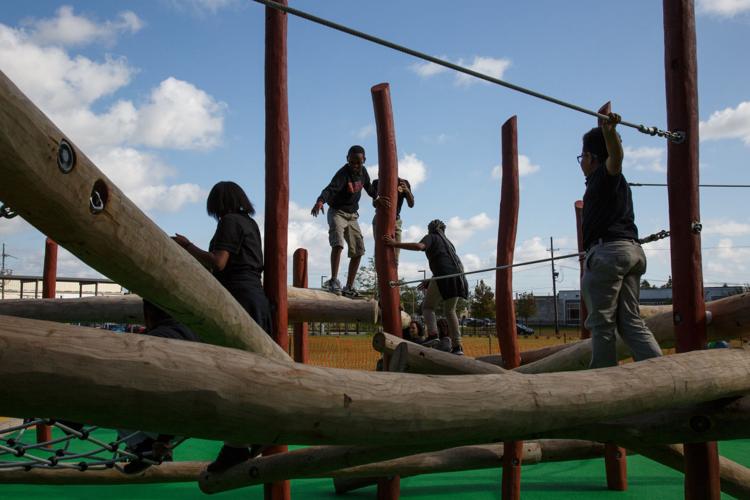 Paul Habans Charter unveils the 1st 'green schoolyard' in New Orleans