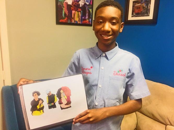 Avondale teen turns art hobby into money at Westwego Farmers Market