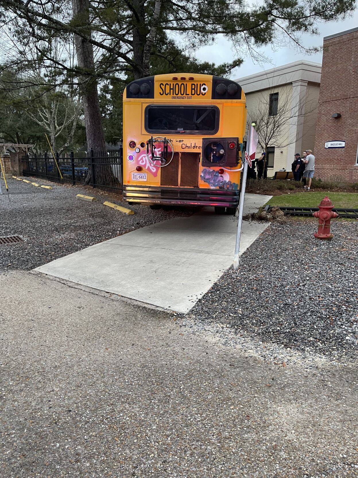Woman with blowtorch crashes school bus at Covington school Crime/Police nola