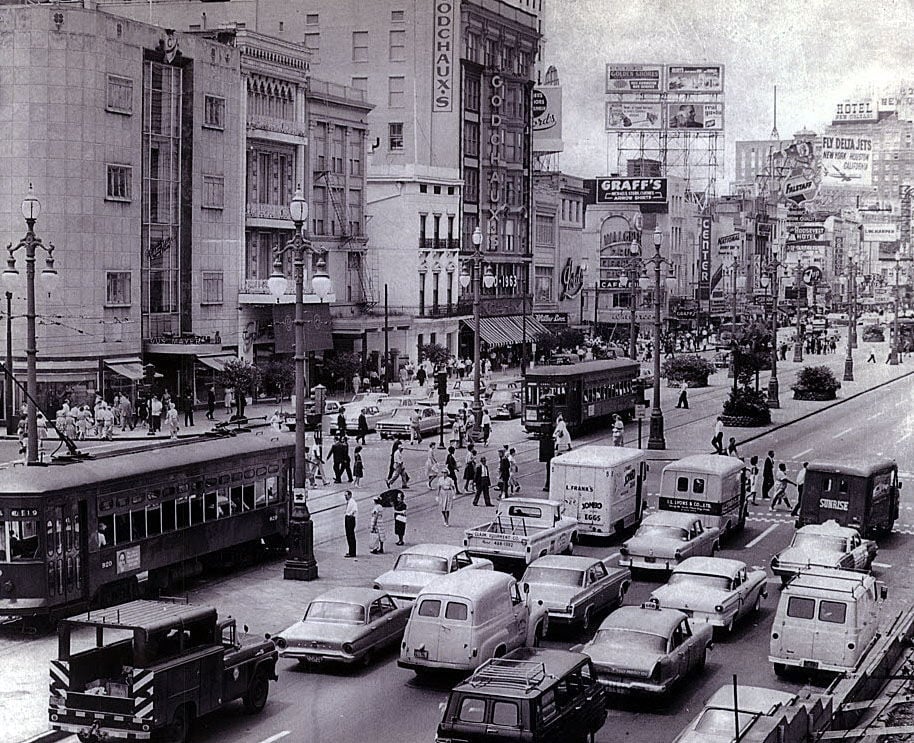 Canal Street: 84 Vintage Photos From Over A Hundred Years | Archive ...