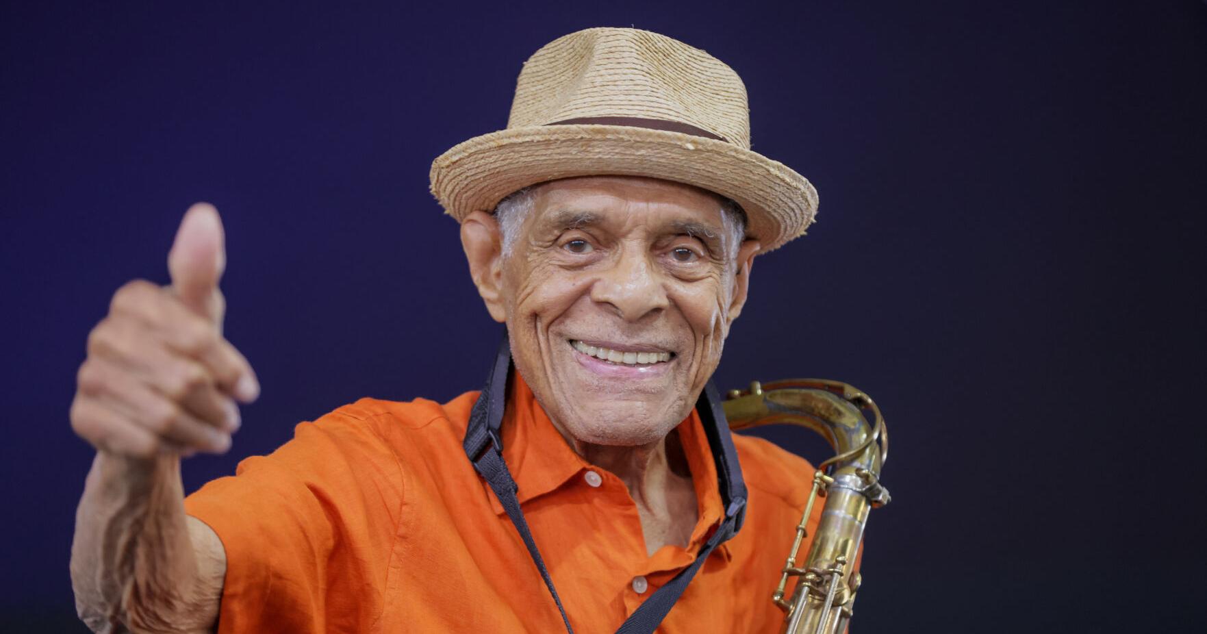 'Charlie Gras' celebrates Preservation Hall saxophonist Charlie Gabriel's 91st birthday - Vimarsana News