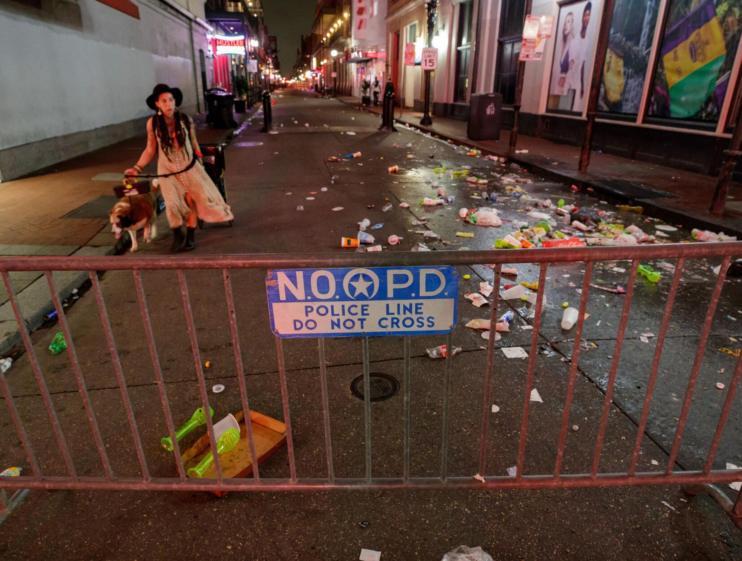 In Bourbon Street  quintuple shooting  one suspect is 