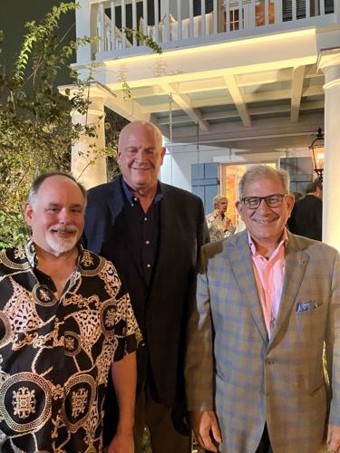 eggars Fraternity Centennial   Celebration: Lyndon Saia, David Trepagnier, Scott Shea