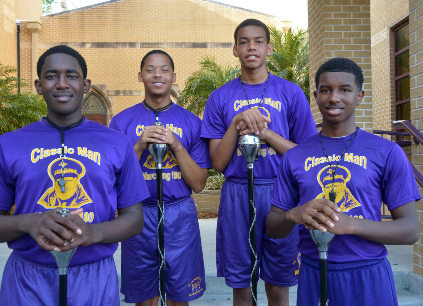 St Augustine High School Marching 100 Drum Majors Chosen Crescent City Community News Nola