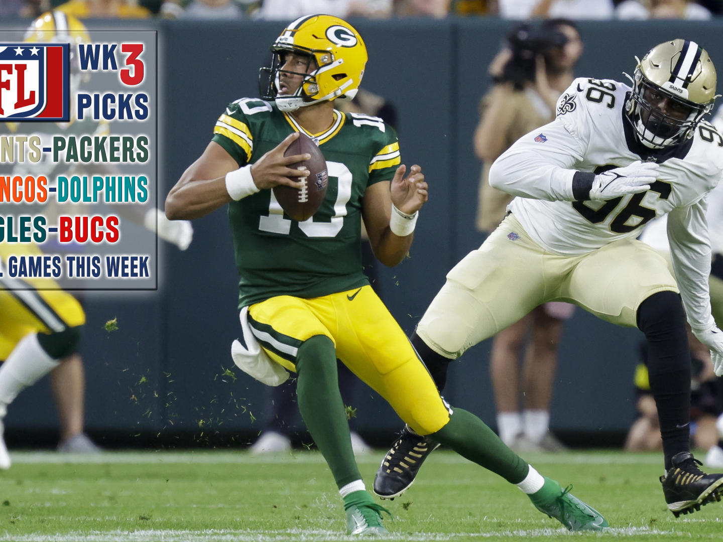 NFL Week 3 Picks: Saints-Packers, Broncos-Dolphins top list, Sports  Betting