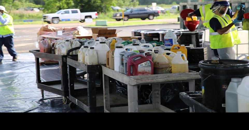 70 tons of household hazardous waste collected in St. Tammany Parish