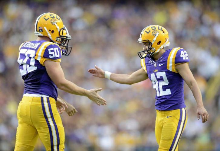 Photos Best of LSU kicker Colby Delahoussaye Photos
