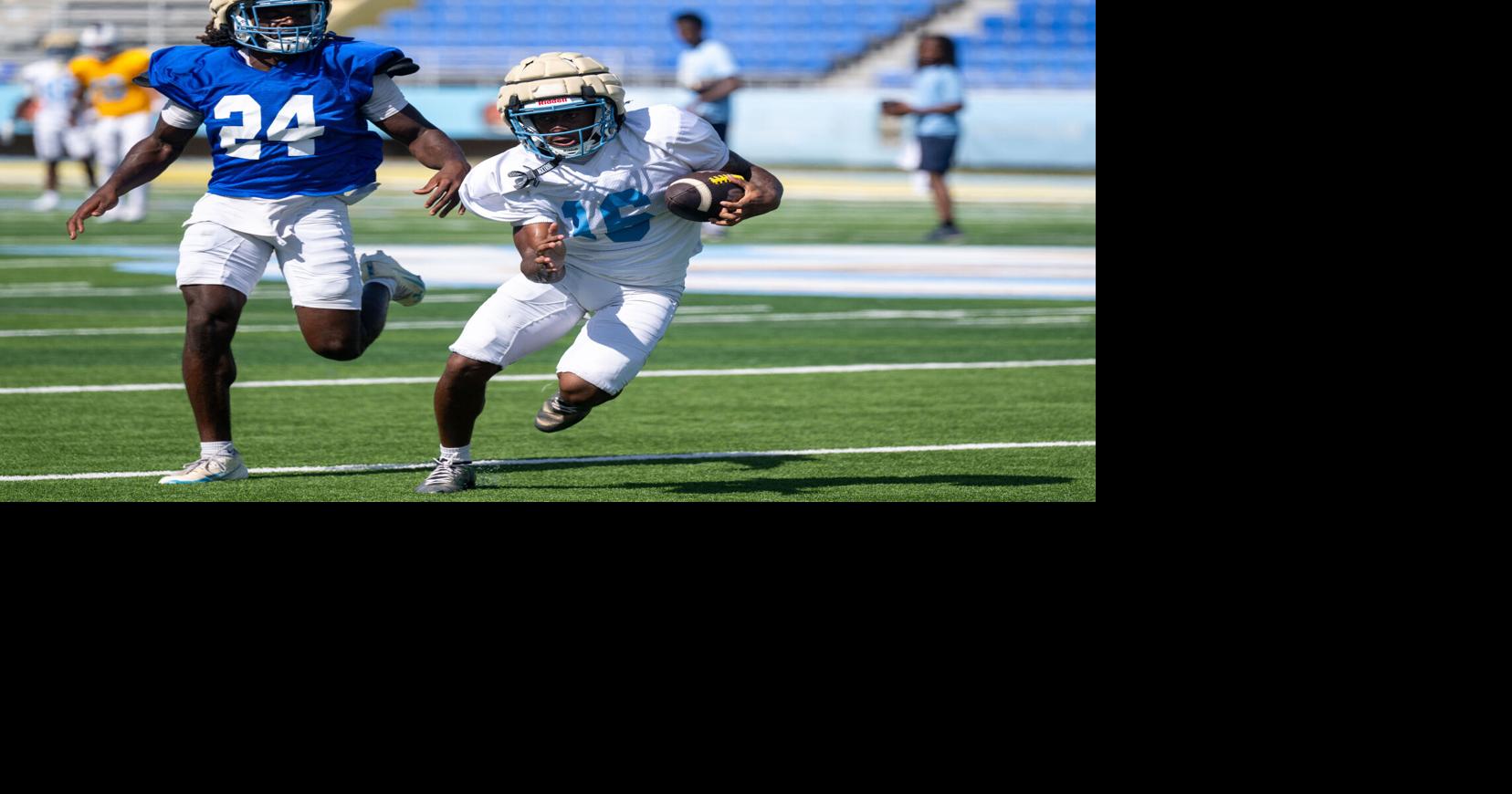 Find out which quarterback and freshmen shined in Southern football’s first open scrimmage