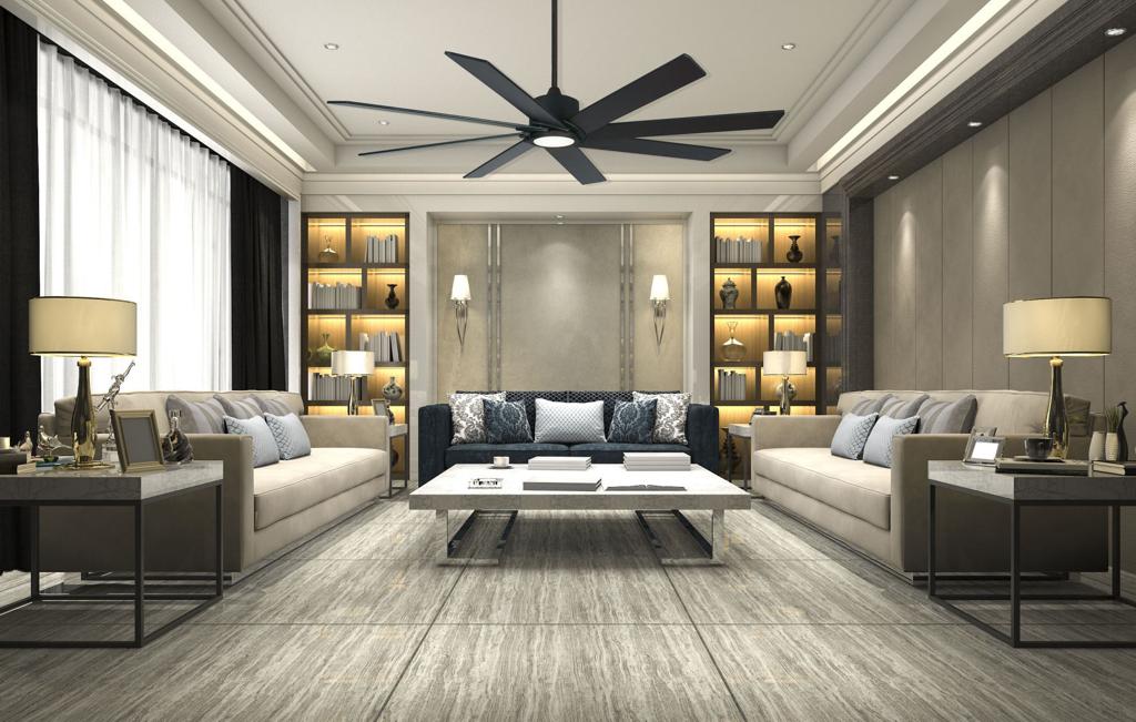 Ceiling Fan, What Size Ceiling Fan For Small Living Room