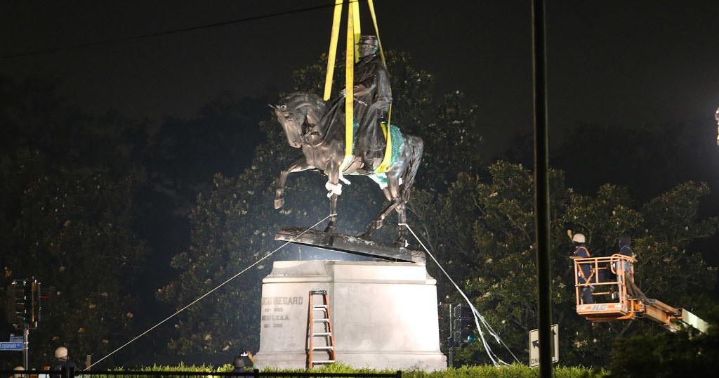 New Orleans confederate monuments could be relocated to Louisiana state parks under proposed law