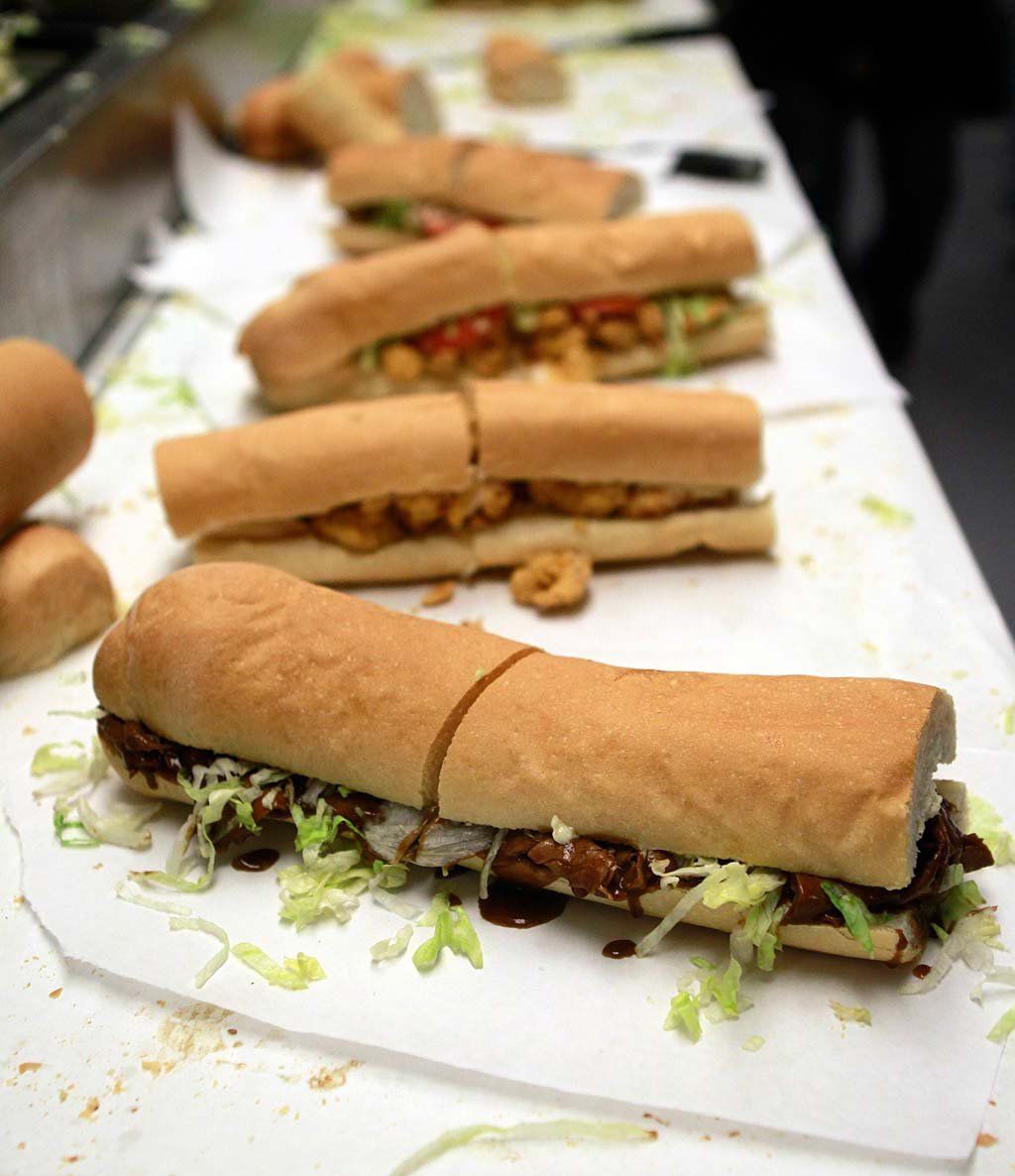 Rocky & Carlo's roast beef poboy gravy is too good to serve on