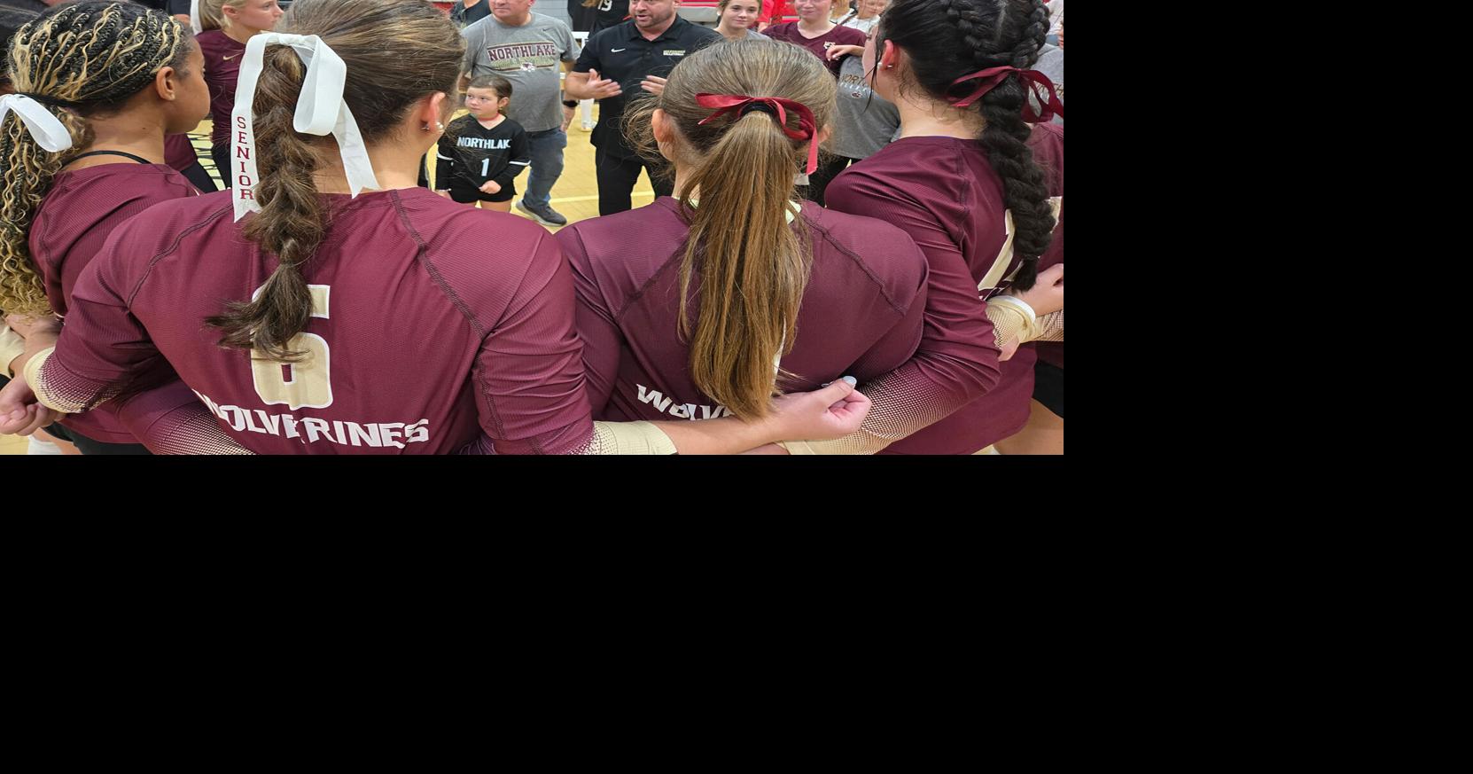 Clutch serving proved to the difference in the Northlake-Fontainebleau match