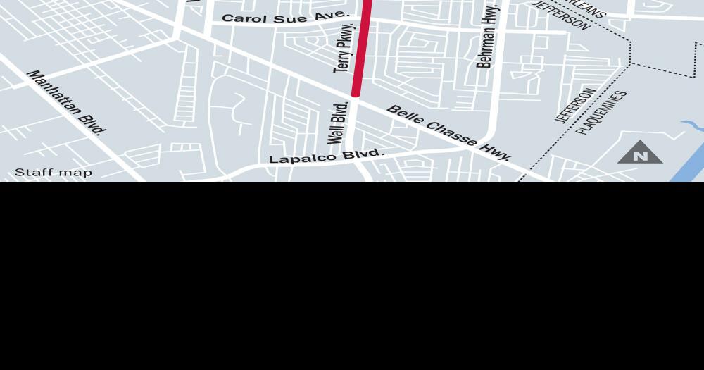 122722 Terry Parkway Terrytown map